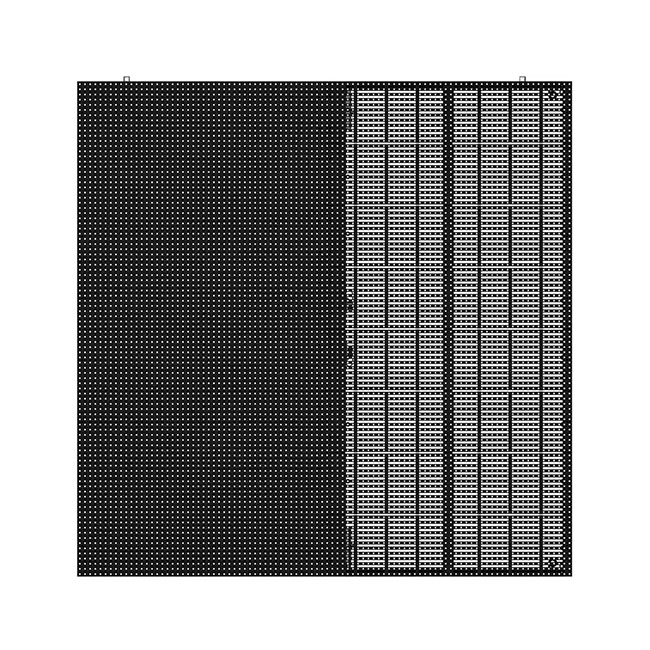 広告のための固定された屋外の透明な LED ディスプレイ P3.9-7.8 の高輝度ビデオ ウォール